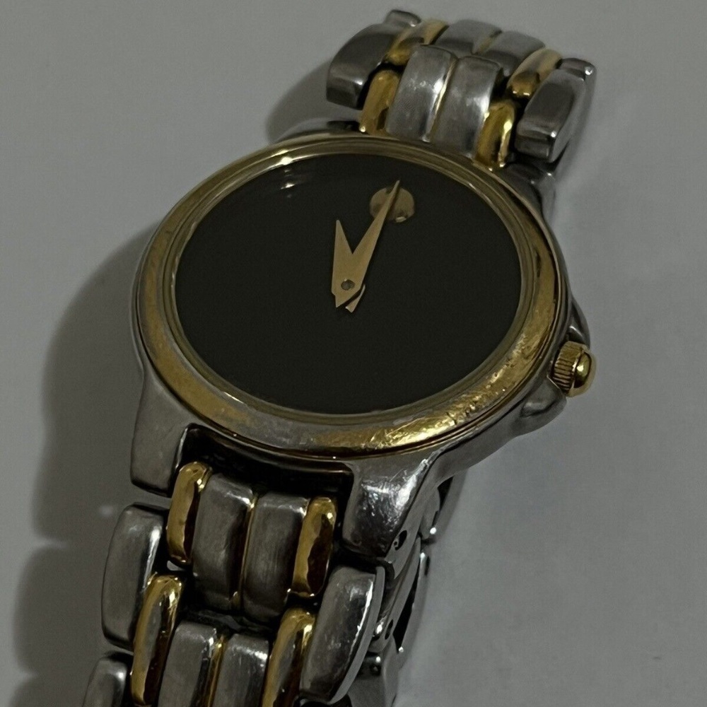 Movado Silver Gold Women's Watch